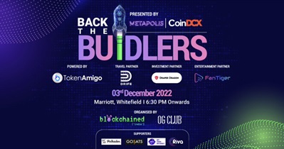 Back the Buidlers en Bangalore, India