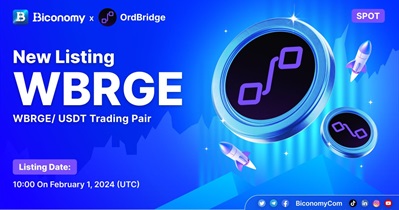 Ordinal Bridge to Be Listed on Biconomy Exchange on February 1st