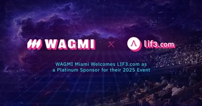 Lif3 to Participate in WAGMI in Miami on January 22nd