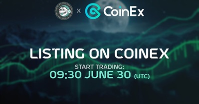 在CoinEx上市