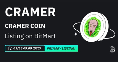 Cramer Coin to Be Listed on BitMart on March 18th