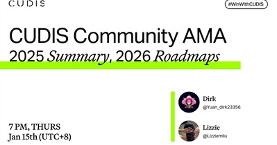 Cudis to Hold AMA on X on January 15