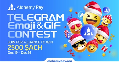 Alchemy Pay to Host Emoji & Gif Christmas Campaign