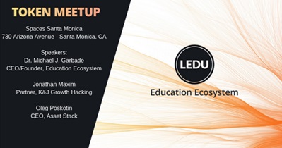 Eğitim Ekosistemi Santa Monica Meetup, ABD