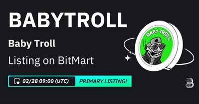 Baby Troll to Be Listed on BitMart on February 28th