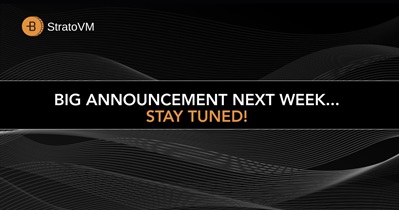 StratoVM to Make Announcement in March