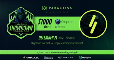 ParagonsDAO проведет турнир 21 декабря