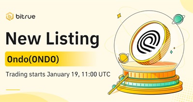 Ondo Finance to Be Listed on Bitrue on January 19th