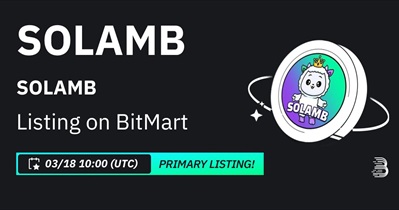 Solamb to Be Listed on BitMart on March 18th