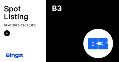 B3 to Be Listed on BingX