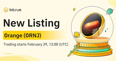Orange to Be Listed on Bitrue on February 29th