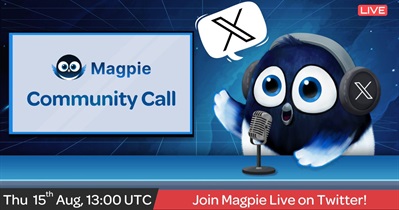 Magpie обсудит развитие проекта с сообществом 15 августа