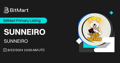 SunNeiro to Be Listed on BitMart on August 22nd