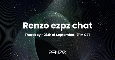 Renzo to Host Community Call on September 26th