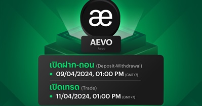 Aevo Exchange to Be Listed on Bitkub on April 11th