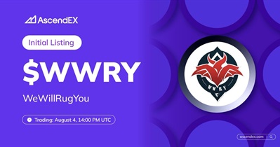 WeWillRugYou to Be Listed on AscendEX on August 4th