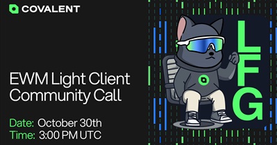 Covalent X Token to Host Community Call on October 30th