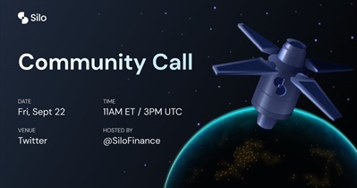 Silo Finance to Host Community Call on September 22nd