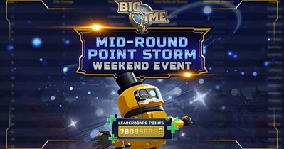 Big Time to Host Mid-Round Point Storm Contest