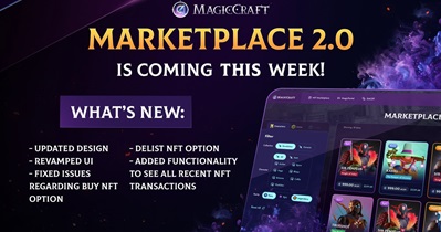 MagicCraft выпустит обновленную версию маркетплейса 2.0 в июне