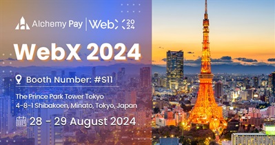 Alchemy Pay to Participate in WebX2024 in Tokyo on August 28th