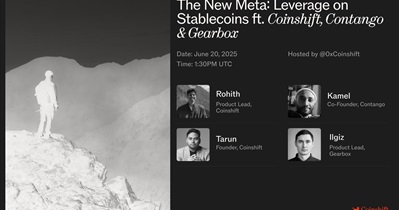 Coinshift USDC to Hold AMA on X on June 20th