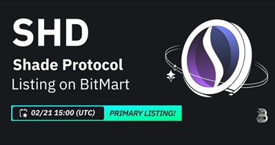 BitMart проведет листинг Shade Protocol 21 февраля