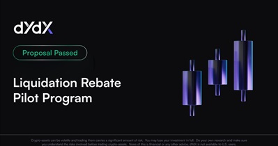 dYdX to Launch One-Month Liquidation Rebate Pilot Program