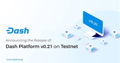 Nền tảng Dash v.0.21 trên Testnet