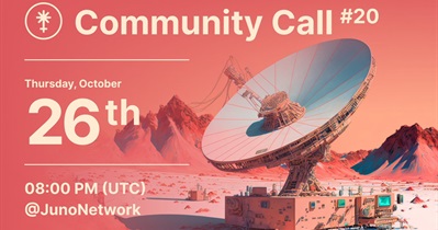 Juno Network to Host Community Call on October 26th