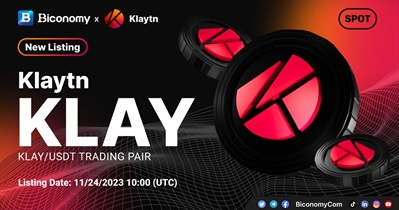 Klaytn to Be Listed on Biconomy Exchange on November 24th