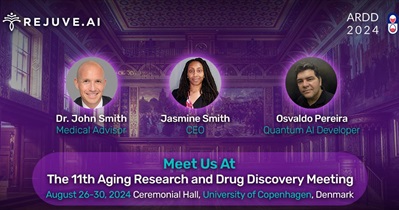 Rejuve.AI примет участие в «11th Aging Research and Drug Discovery» в Копенгагене 26 августа