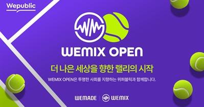 Wemix Token проведет турнир «Wemix Open 2024»