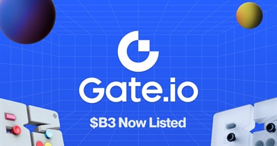 B3 to Be Listed on Gate.io