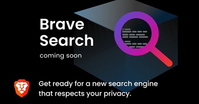 Anúncio do Brave Search Engine