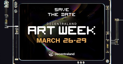 Decentraland to Participate in Decentraland Art Week '24 on March 26th