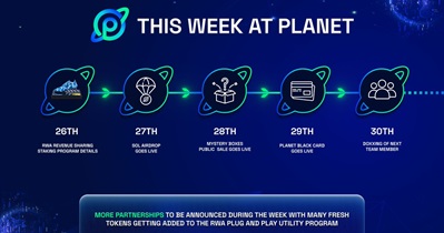 Planet Token to Launch Card on March 29th
