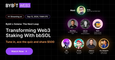 Bybit Staked SOL to Hold AMA on X on September 12th