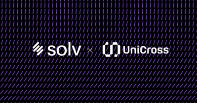 Solv Protocol заключает партнерство с UniCross