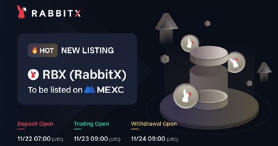 MEXC проведет листинг RabbitX 23 ноября