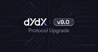 2 сентября dYdX переходит на версию 9.0