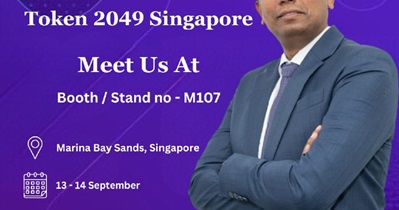 Comtech Gold to Participate in Token2049 in Singapore on September 13th
