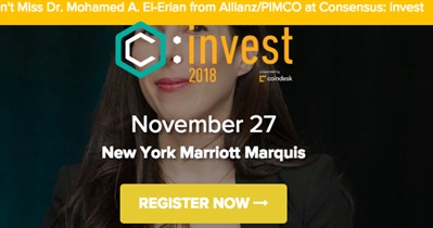 Участие в «Consensus: Invest 2018» в Нью-Йорке, США