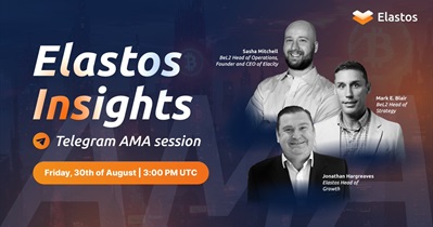 Elastos to Hold AMA on Telegram on August 30th