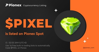 Pixels to Be Listed on Pionex on February 20th