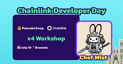 PancakeSwap примет участие в «Chainlink Developer Day» в Брюсселе 10 июля
