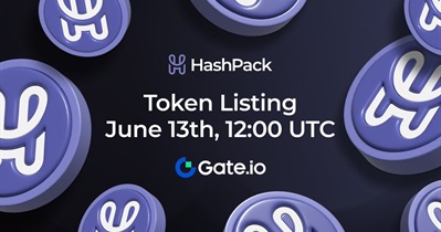 HashPack to Be Listed on Gate.io on June 13th