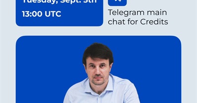 CREDITS to Hold AMA on Telegram on September 5th