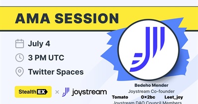 Joystream проведет АМА в X 4 июля