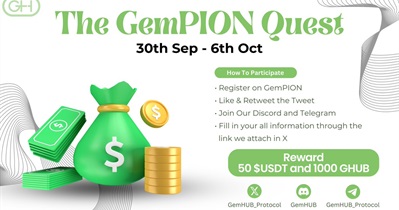 GemHUB to Host GemPION Quest